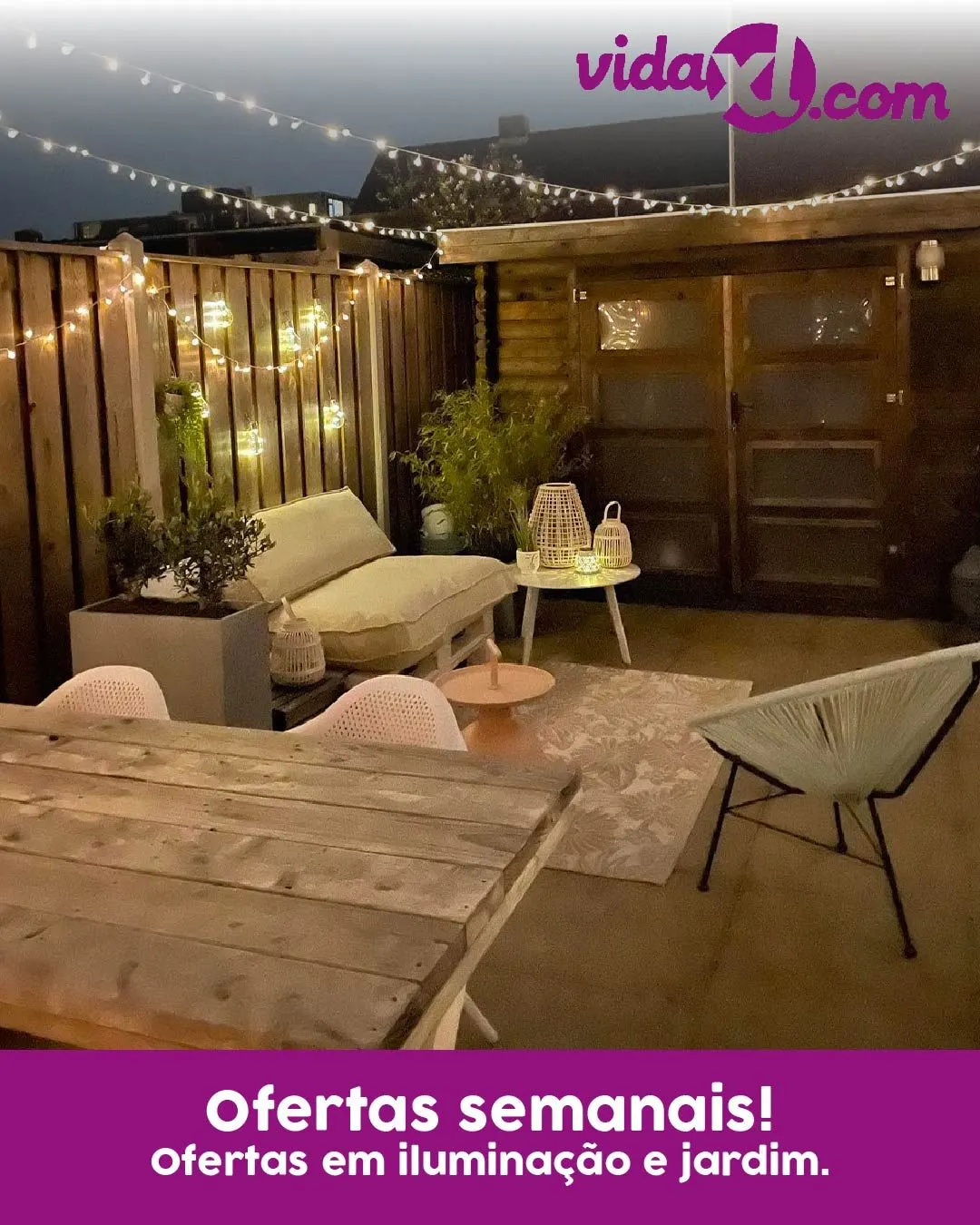 Folheto Ofertas em iluminação e jardim. de 22 de março até 27 de março 2024 - Pagina 