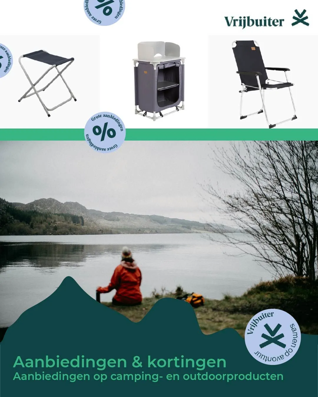 Aanbiedingen op camping- en outdoorproducten van 18 maart tot 23 maart 2024 - Folder pagina