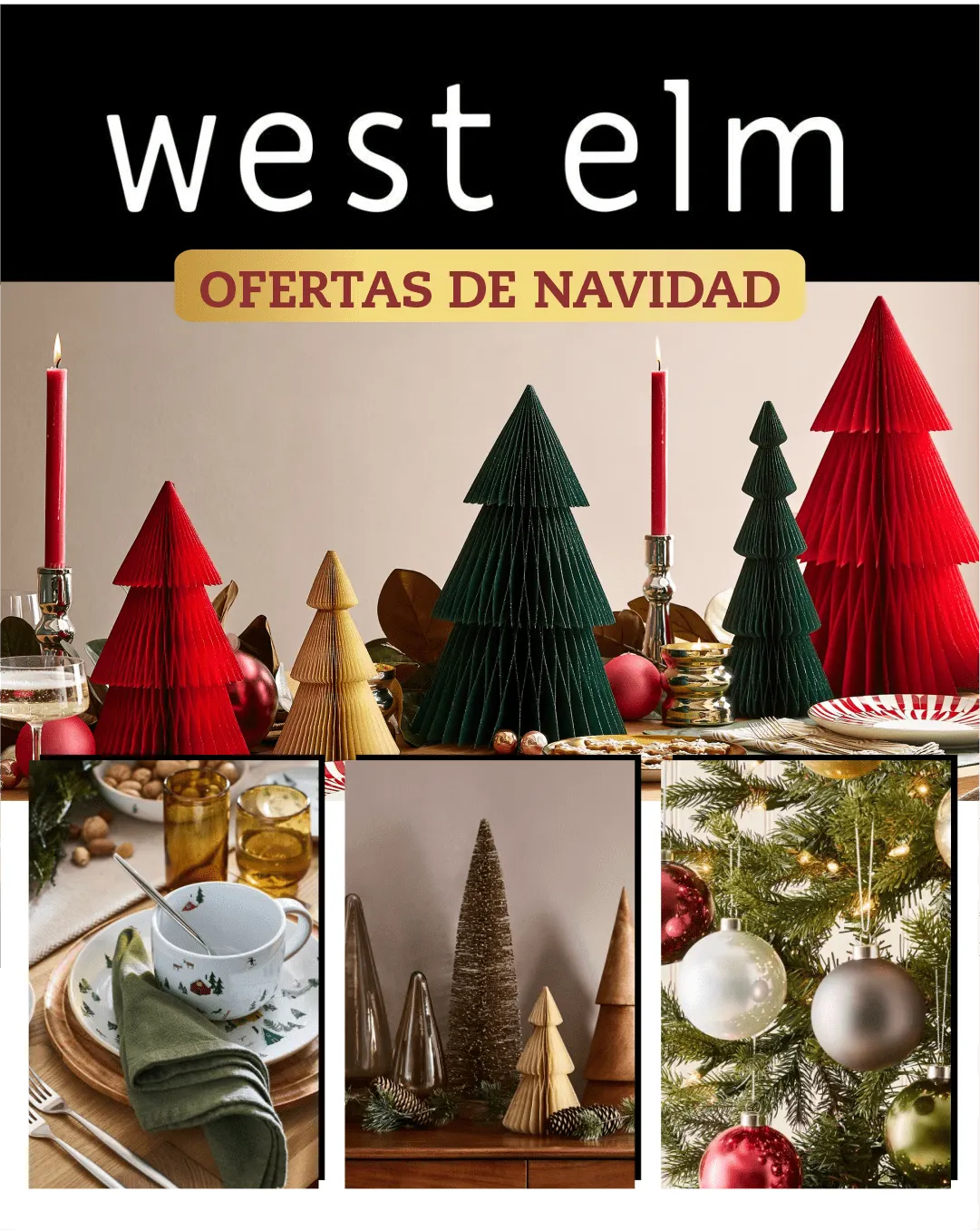 Catálogo de West Elm - Promociones navideñas 25 de diciembre al 30 de diciembre 2023 - Pagina 