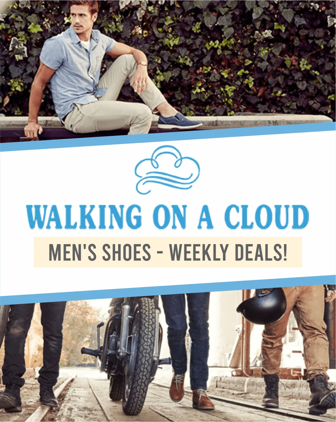 Walking On A Cloud - Men Shoes from March 29 to April 3 2024 - flyer page 