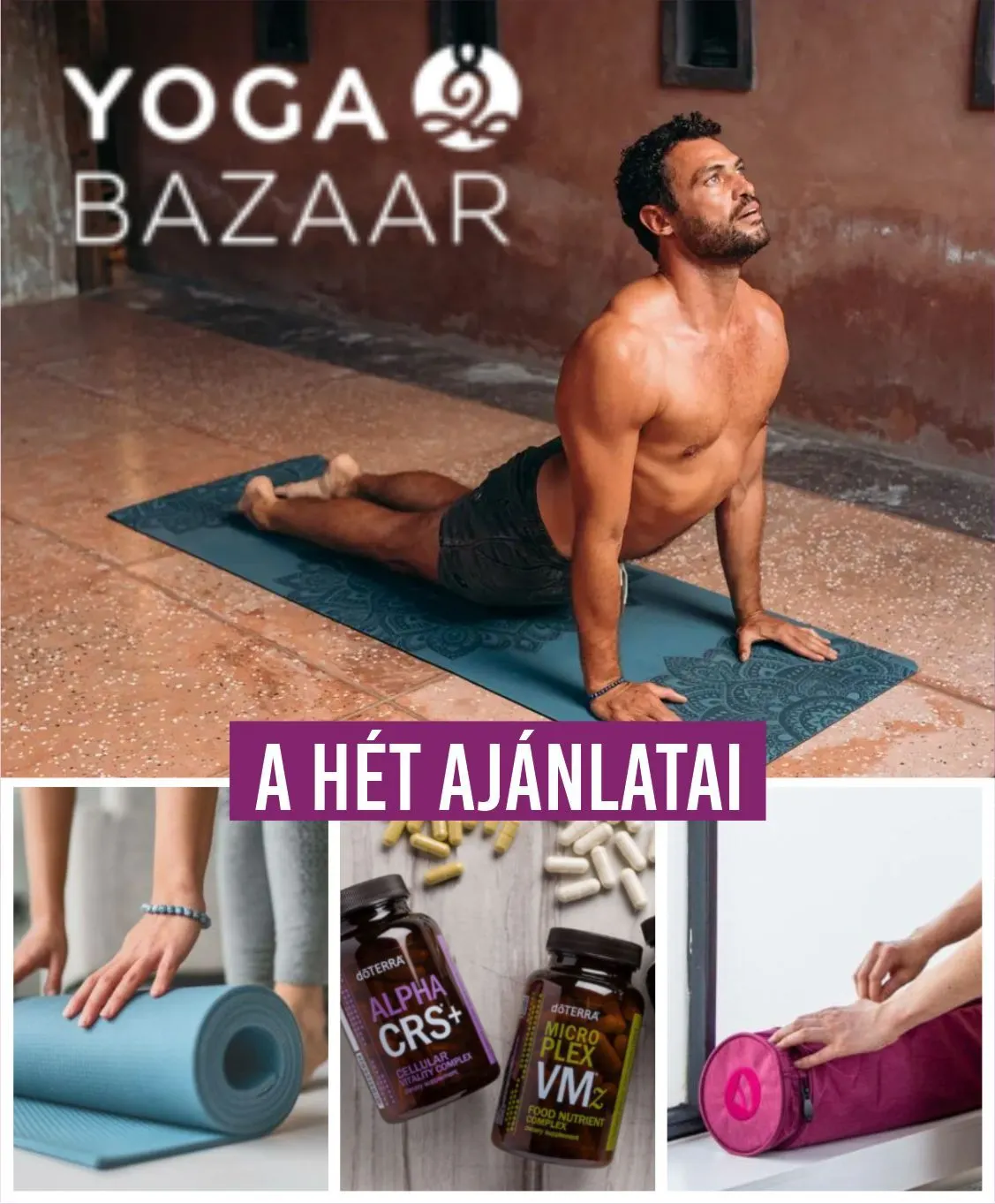 Katalógus Ajánlatok jógafelszerelésekre március 18.-tól március 23.-ig 2024. - Oldal