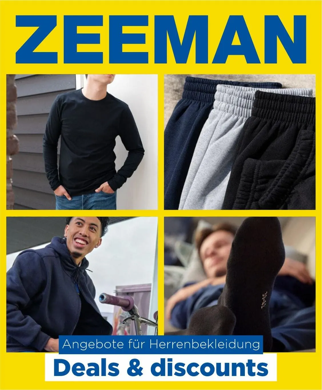 Zeeman Herrenbekleidung Angebote von 18. Juni bis 23. Juni 2024 - Flugblätt seite