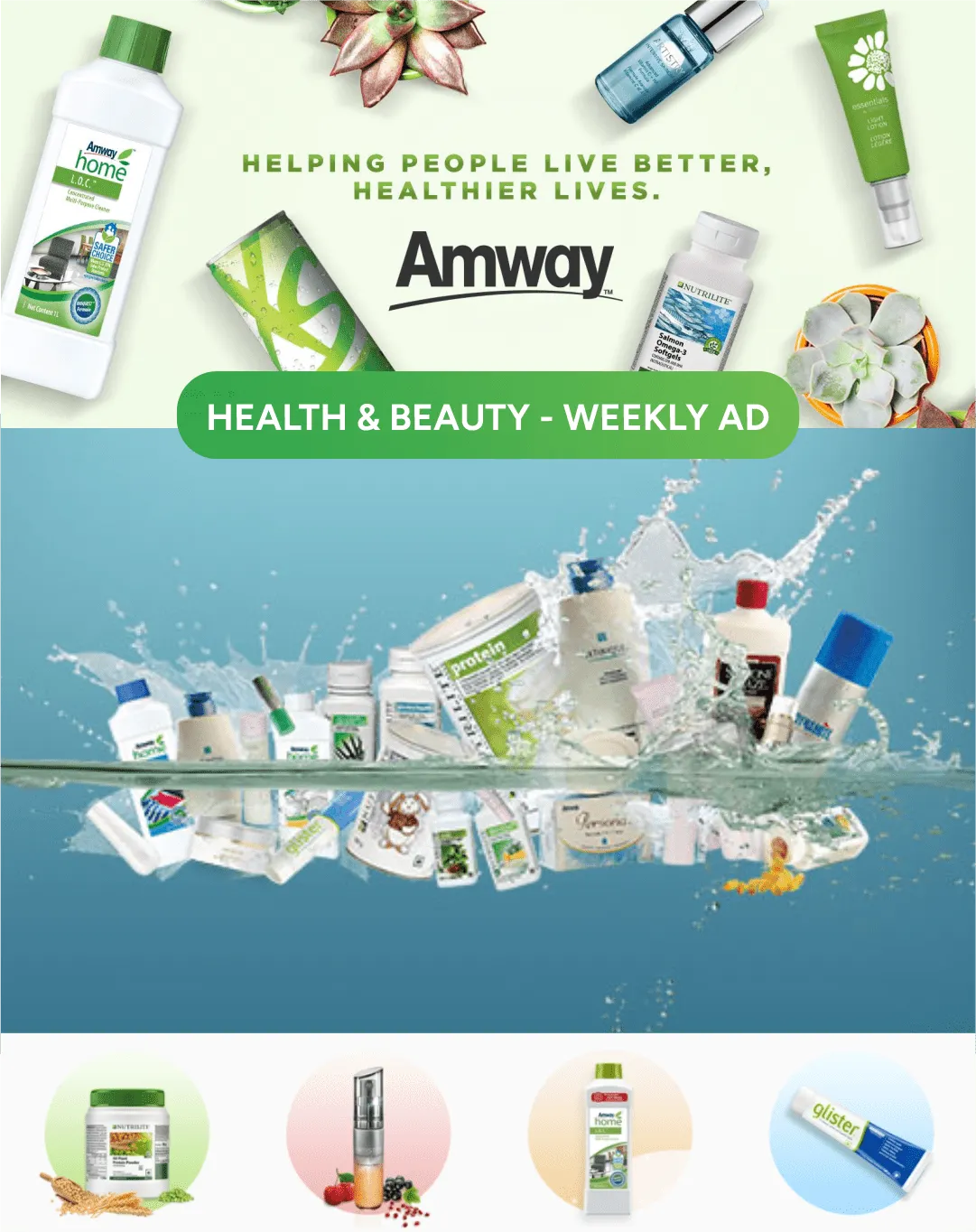 Amway Offers: Beauty from 29 July to 3 August 2024 - Catalogue Page 1