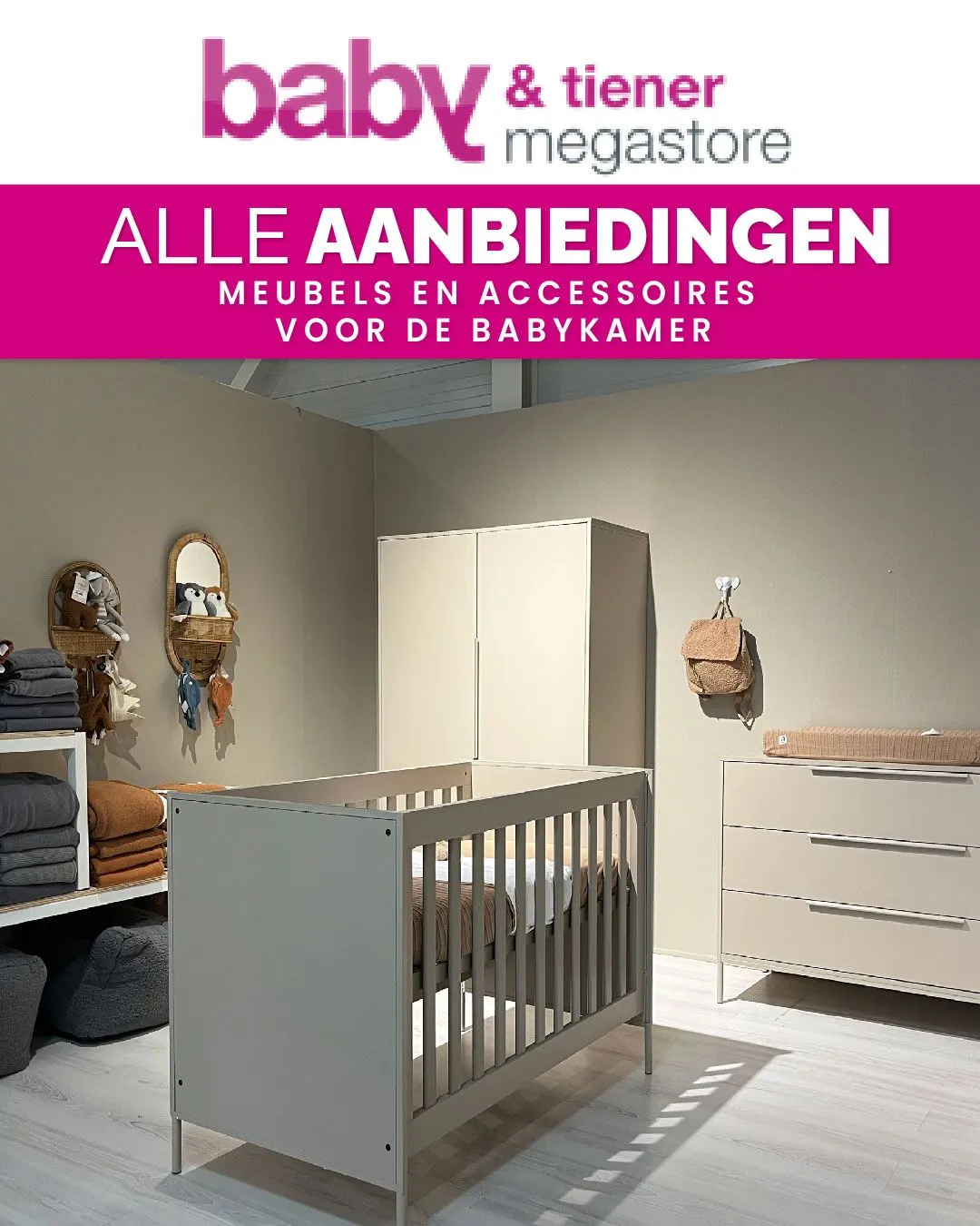 Baby & Tiener Aanbiedingen: Babymeubels van 4 augustus tot 9 augustus 2024 - Folder pagina 
