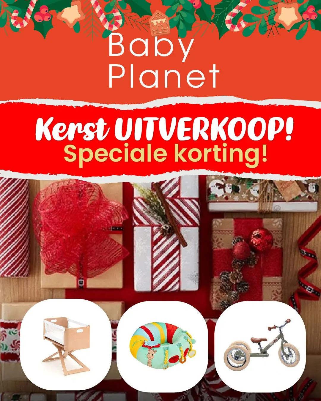 Babyplanet - Kerst sale van 1 december tot 6 december 2023 - Folder pagina