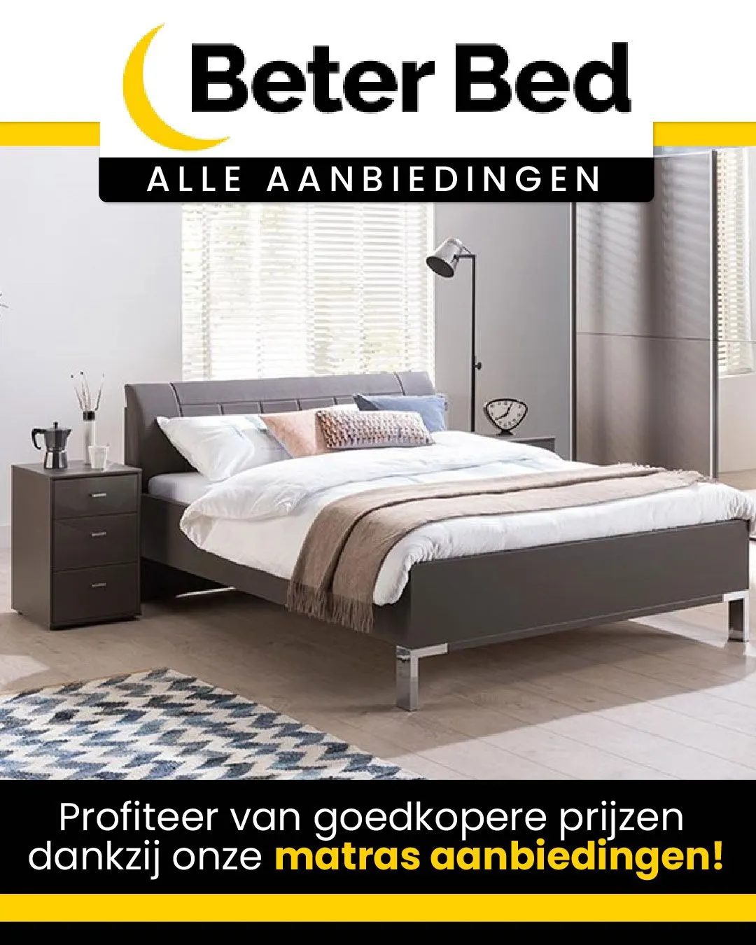 Beter Bed Aanbiedingen: Matrassen van 4 augustus tot 9 augustus 2024 - Folder pagina 