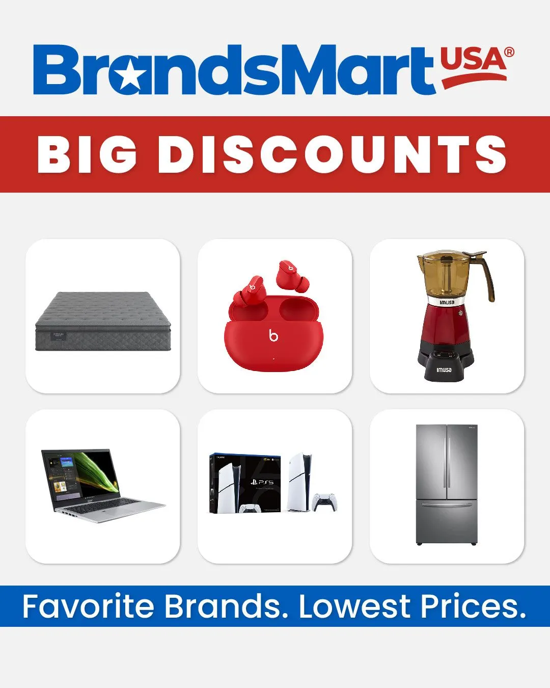 Weekly ad Brandsmart USA Electronics Deals from November 30 to December 8 2024 - Page 