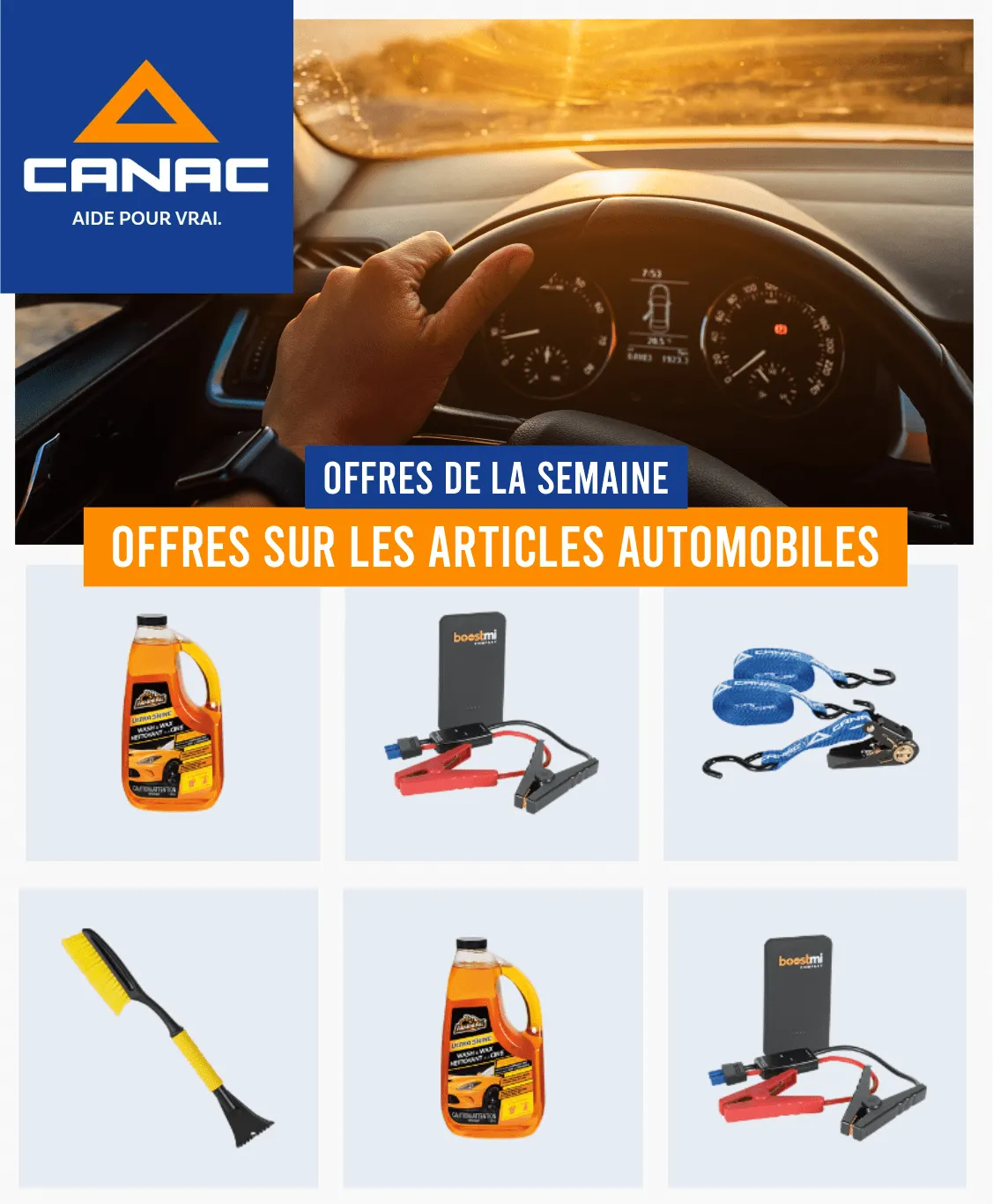 Canac Promos: Articles Automobiles du 12 octobre au 20 octobre 2024 - Circulaires page 