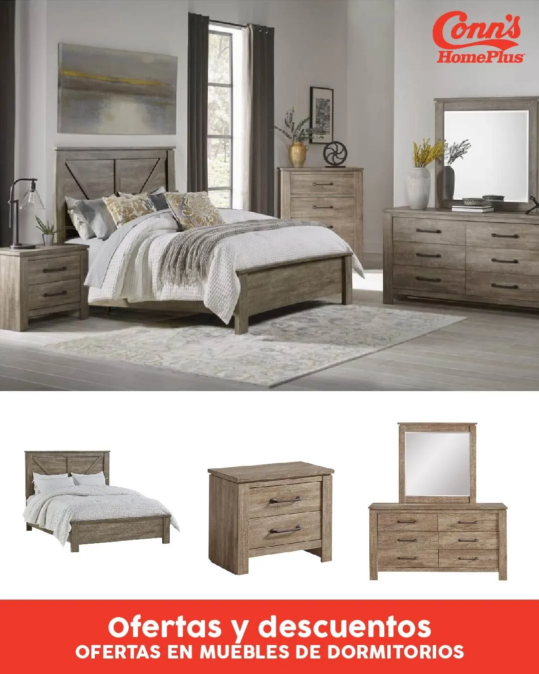 Catálogo de Conn's Home Plus Ofertas: Muebles Dorm. 23 de junio al 28 de junio 2024 - Página
