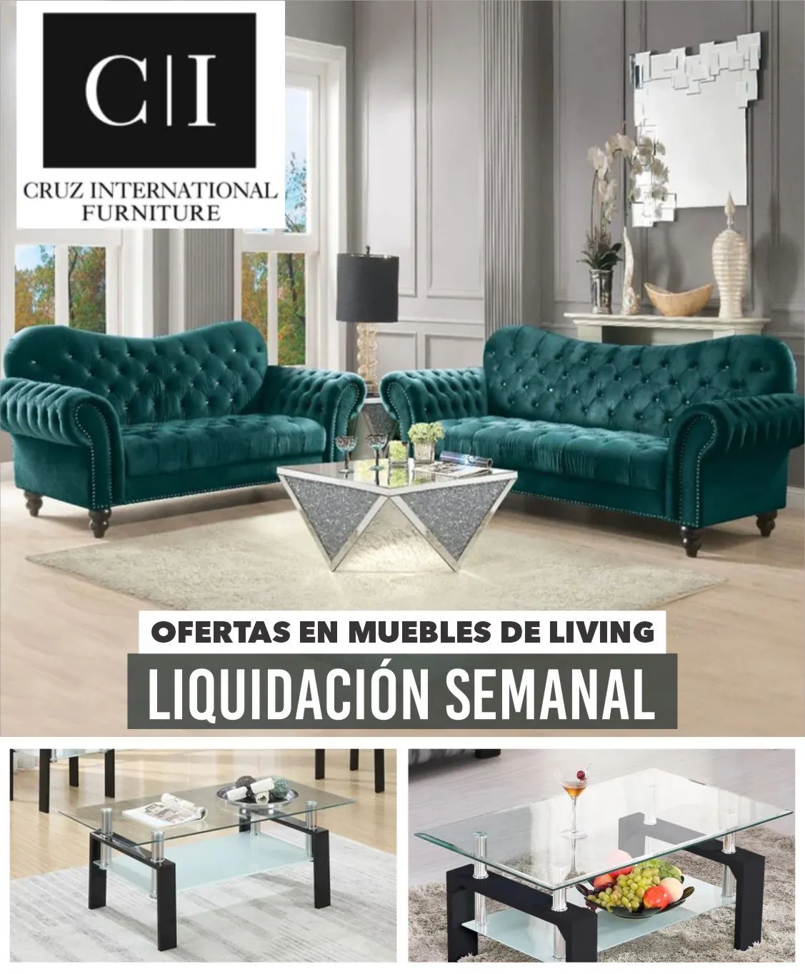 Catálogo de Ofertas en muebles de living 7 de abril al 12 de abril 2024 - Página