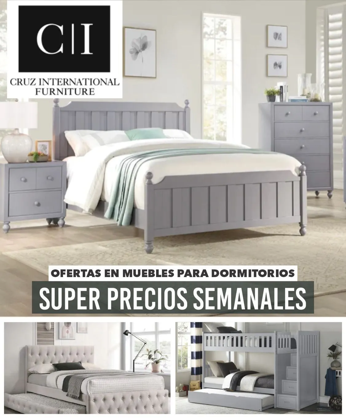 Cruz Int. Furniture Ofertas: Muebles - 5 de agosto 10 de agosto 2024