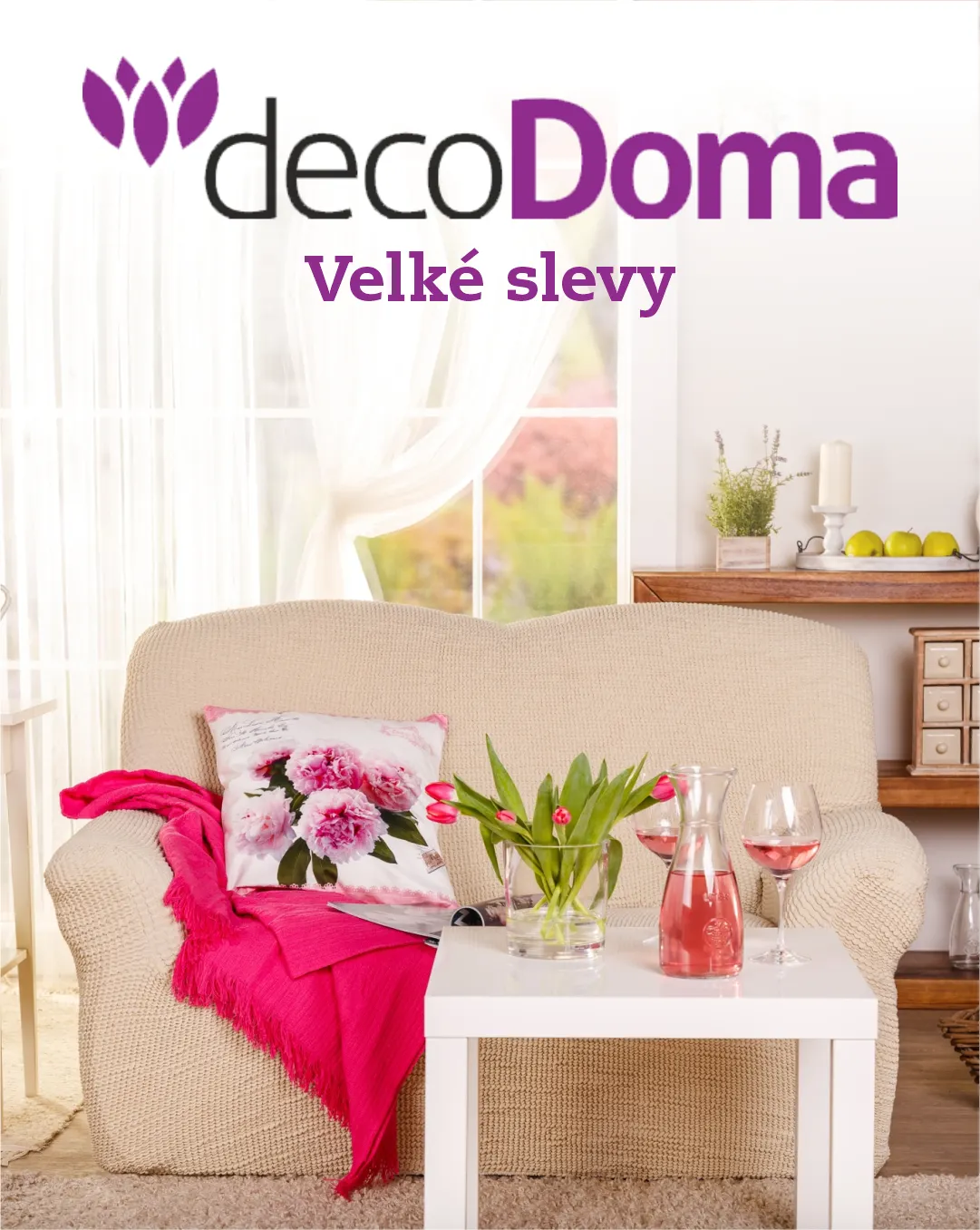 decoDoma sleva nábytek a dekorace - 27. května 1. června 2024