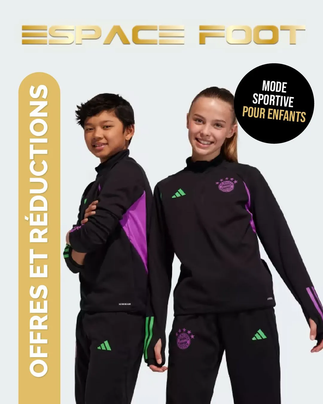 Offres sur la mode sportive pour enfants du 11 avril au 16 avril 2024 - Catalogue page