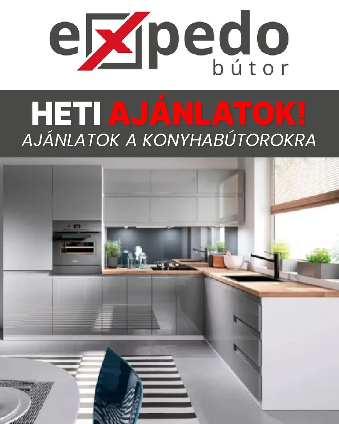 Katalógus Expedo Bútor akciós Konyhabútor július 19.-tól július 24.-ig 2024. - Oldal 