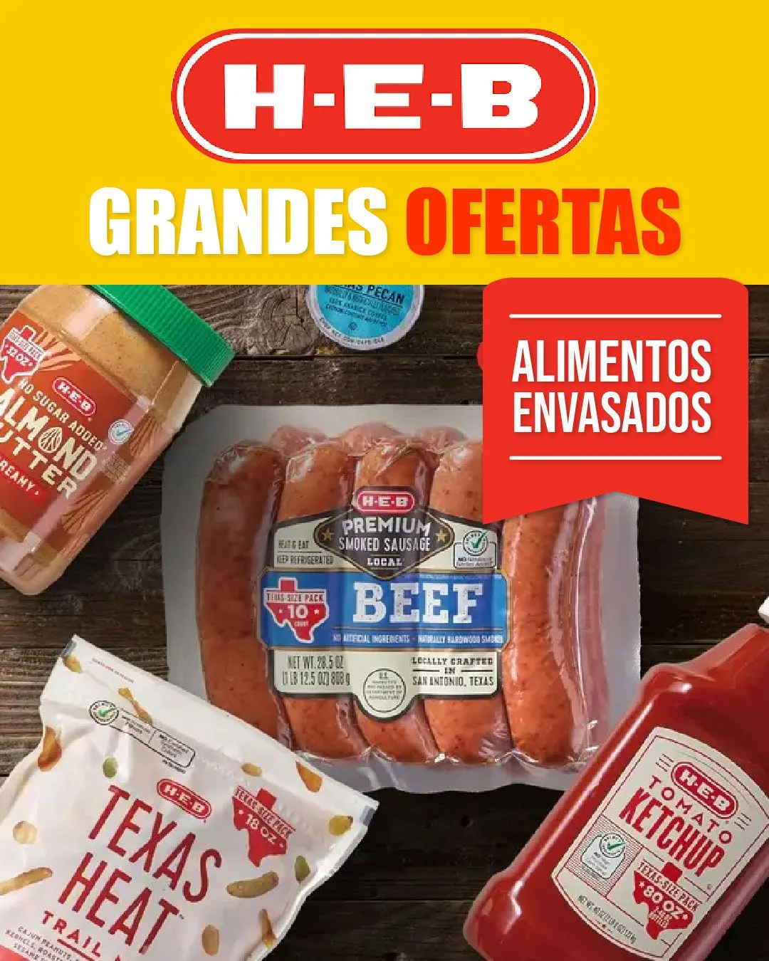 Catálogo de H-E-B ofertas en alimentos envasados 18 de diciembre al 26 de diciembre 2024 - Página 