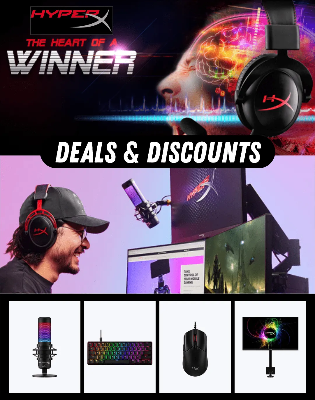 Weekly ad HyperX Gamer Deals from May 10 to May 25 2025 - Page 1