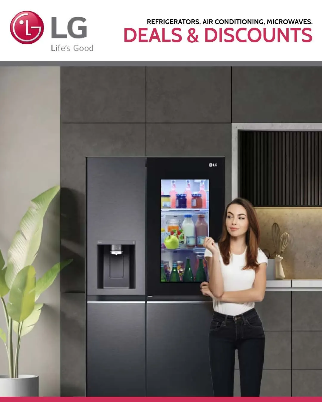 Offers on refrigerators, air conditioners and microwaves. from 7 April to 12 April 2024 - Catalogue Page 