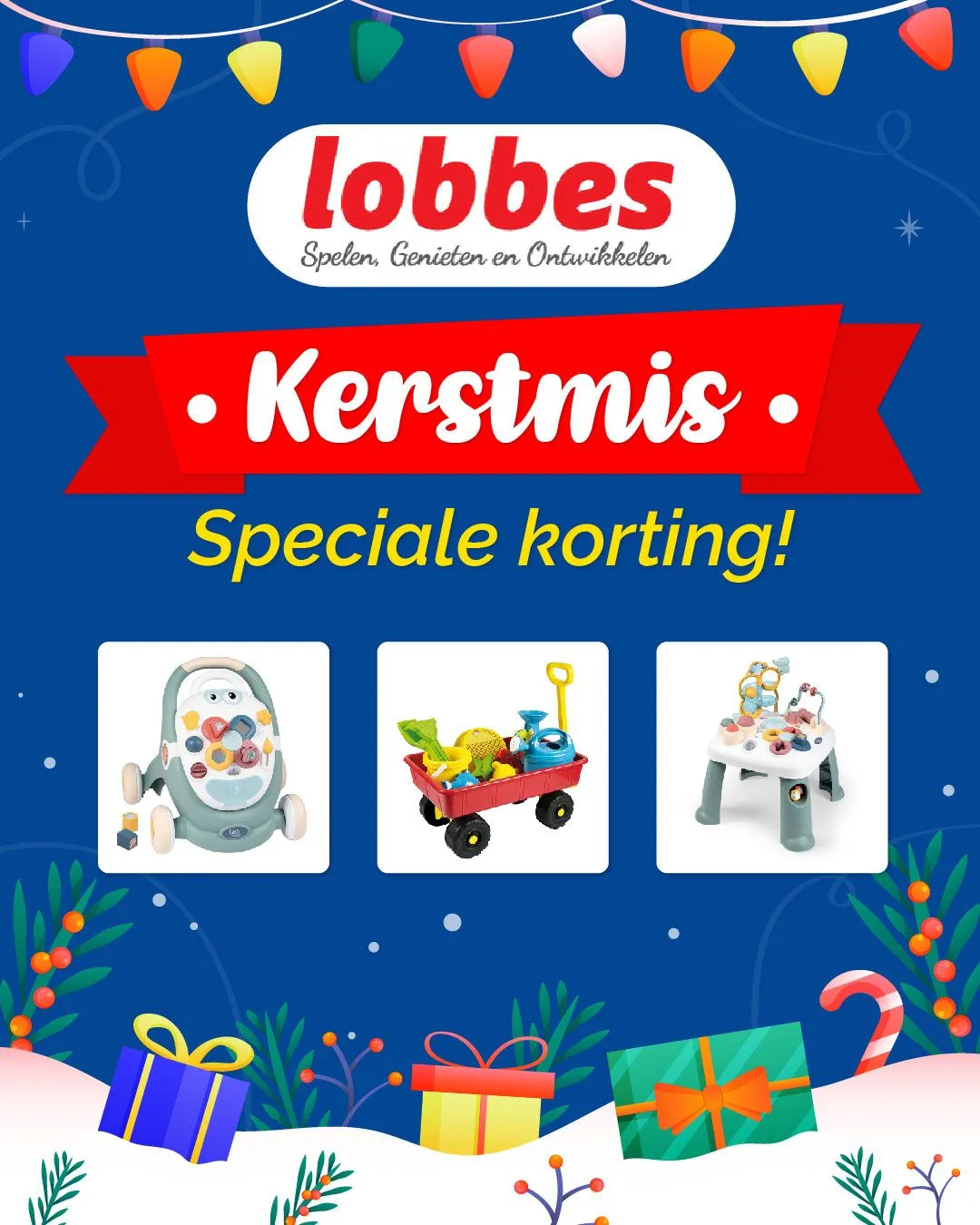 Lobbes - Kerst sale van 31 december tot 5 januari 2024 - Folder pagina