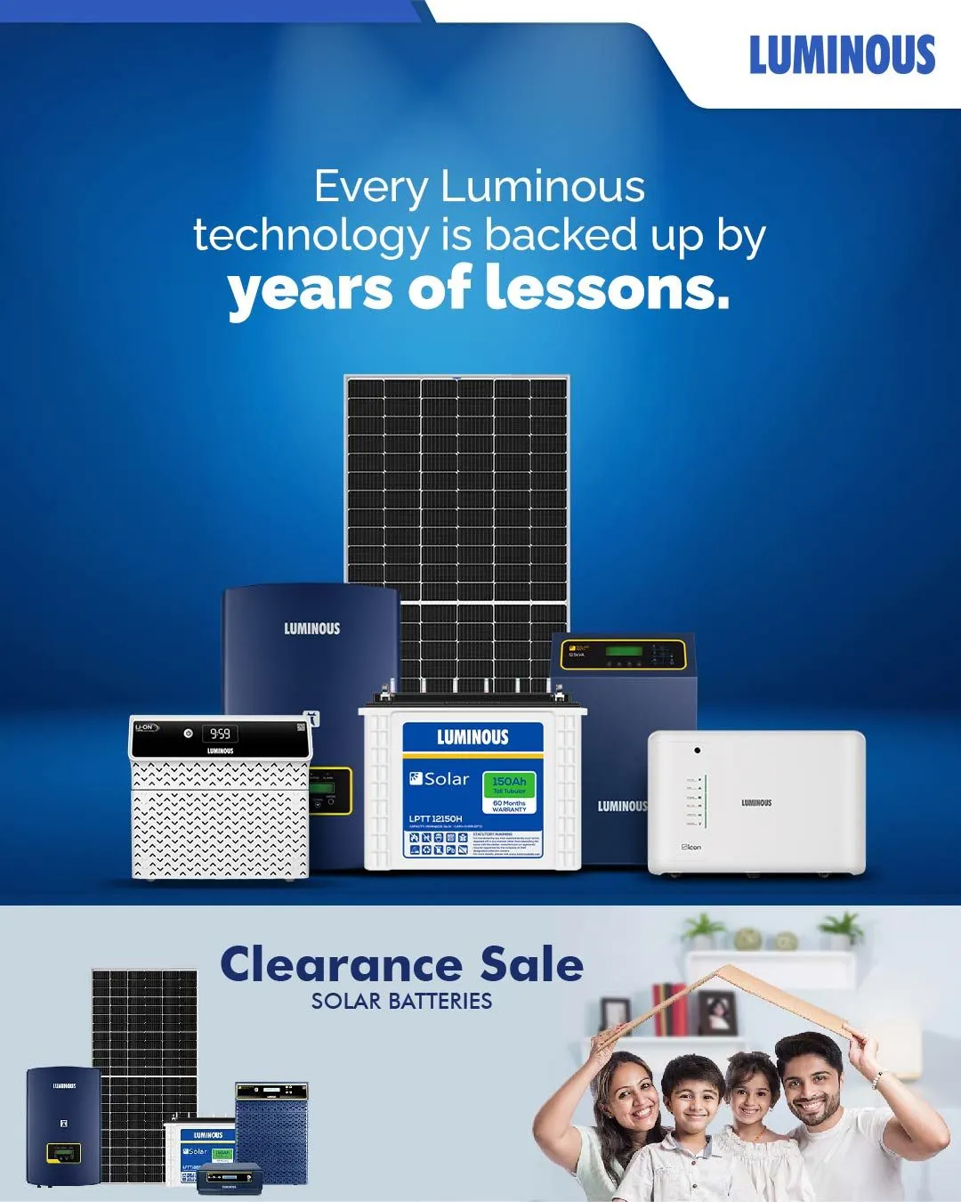 Luminous Power Technologies - Solar batteries - 12 October 20 October 2024