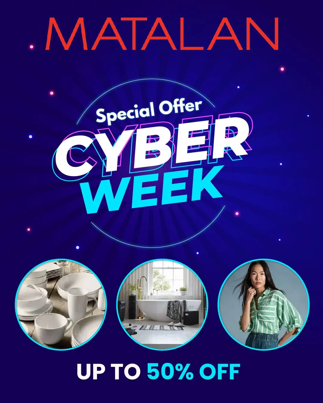 Matalan . Cyber Monday Offers! from 26 November to 1 December 2023 - Catalogue Page 1