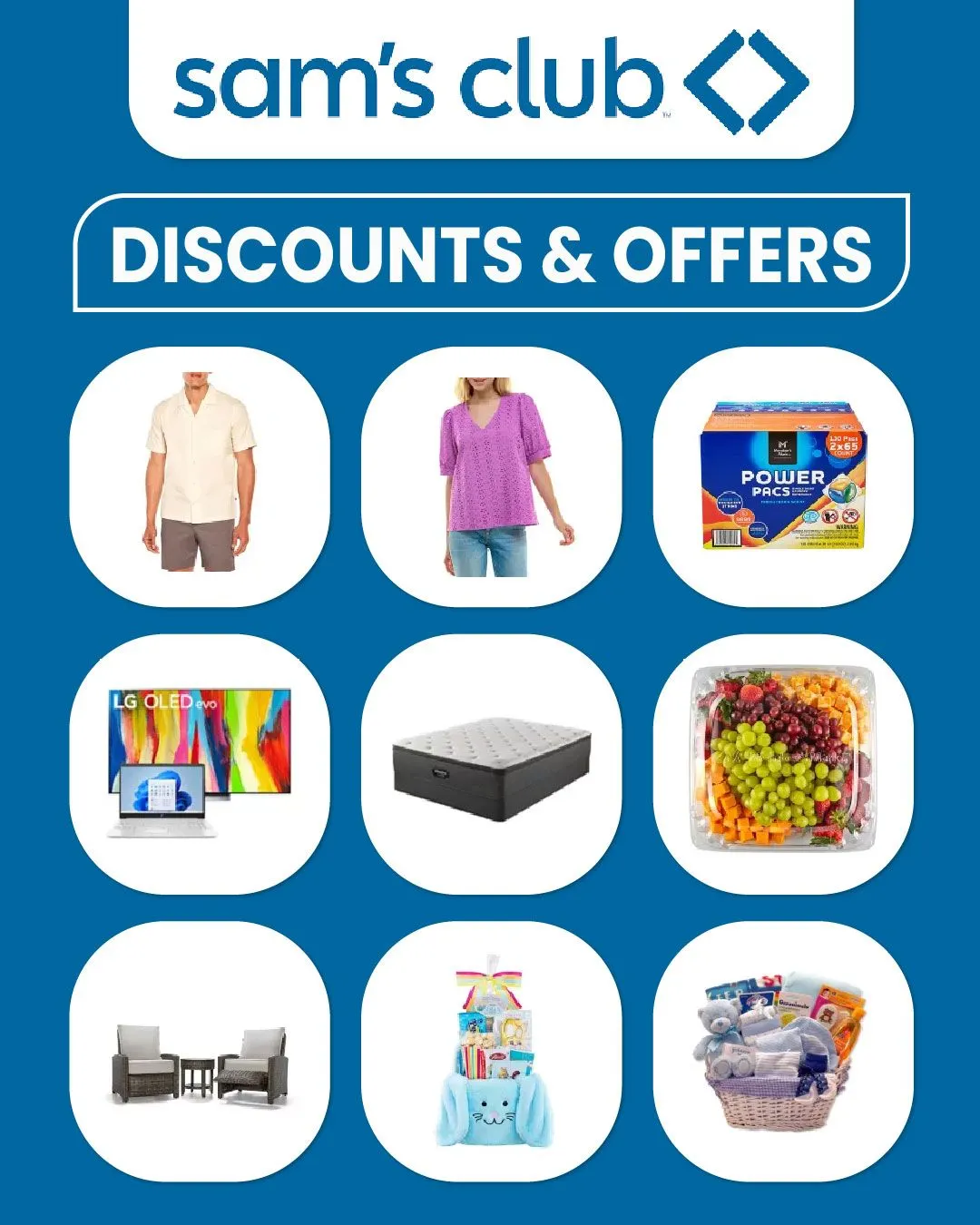Weekly ad Sam's Club Dept. Store Deals from July 7 to July 12 2024 - Page 1