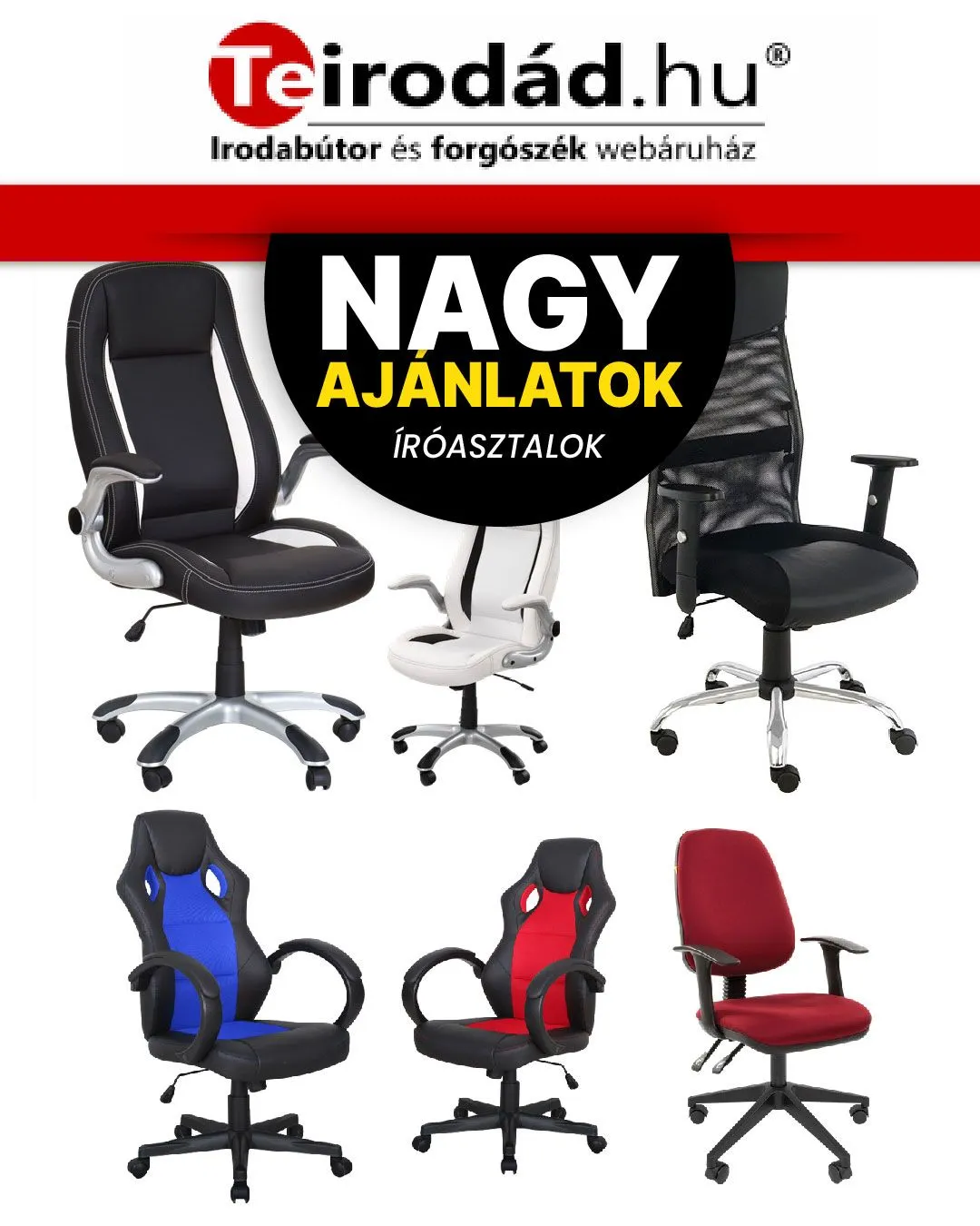 Katalógus Ajánlatok irodai székekre március 31.-tól április 5.-ig 2024. - Oldal 