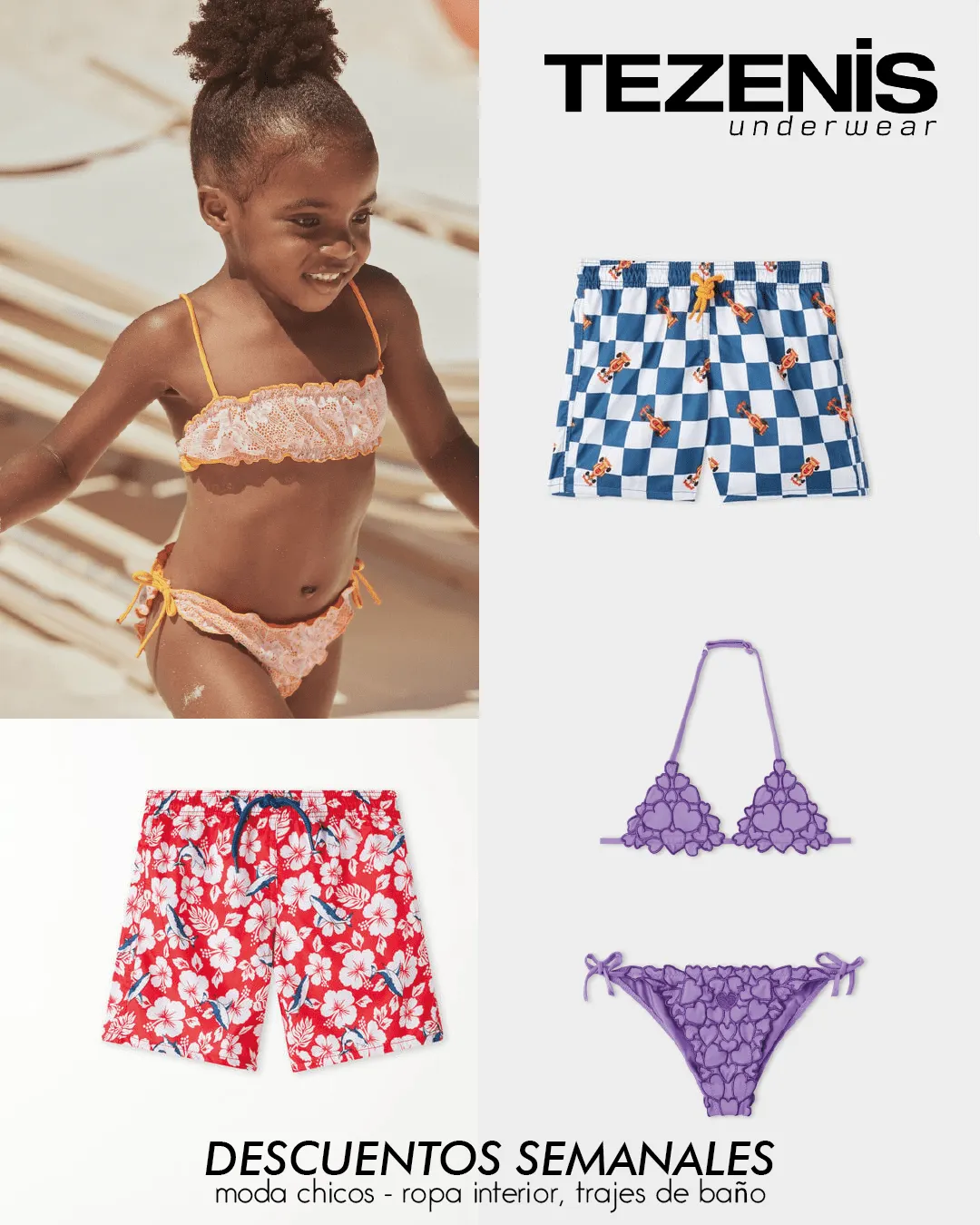 Catálogo de Tezenis - Moda niños 3 de abril al 8 de abril 2024 - Página 