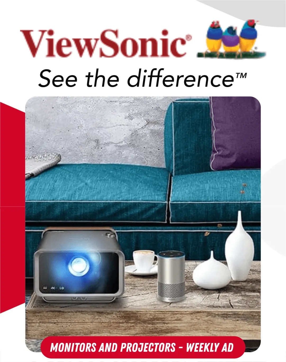 Weekly ad ViewSonic savings from July 23 to August 7 2025 - Page 1