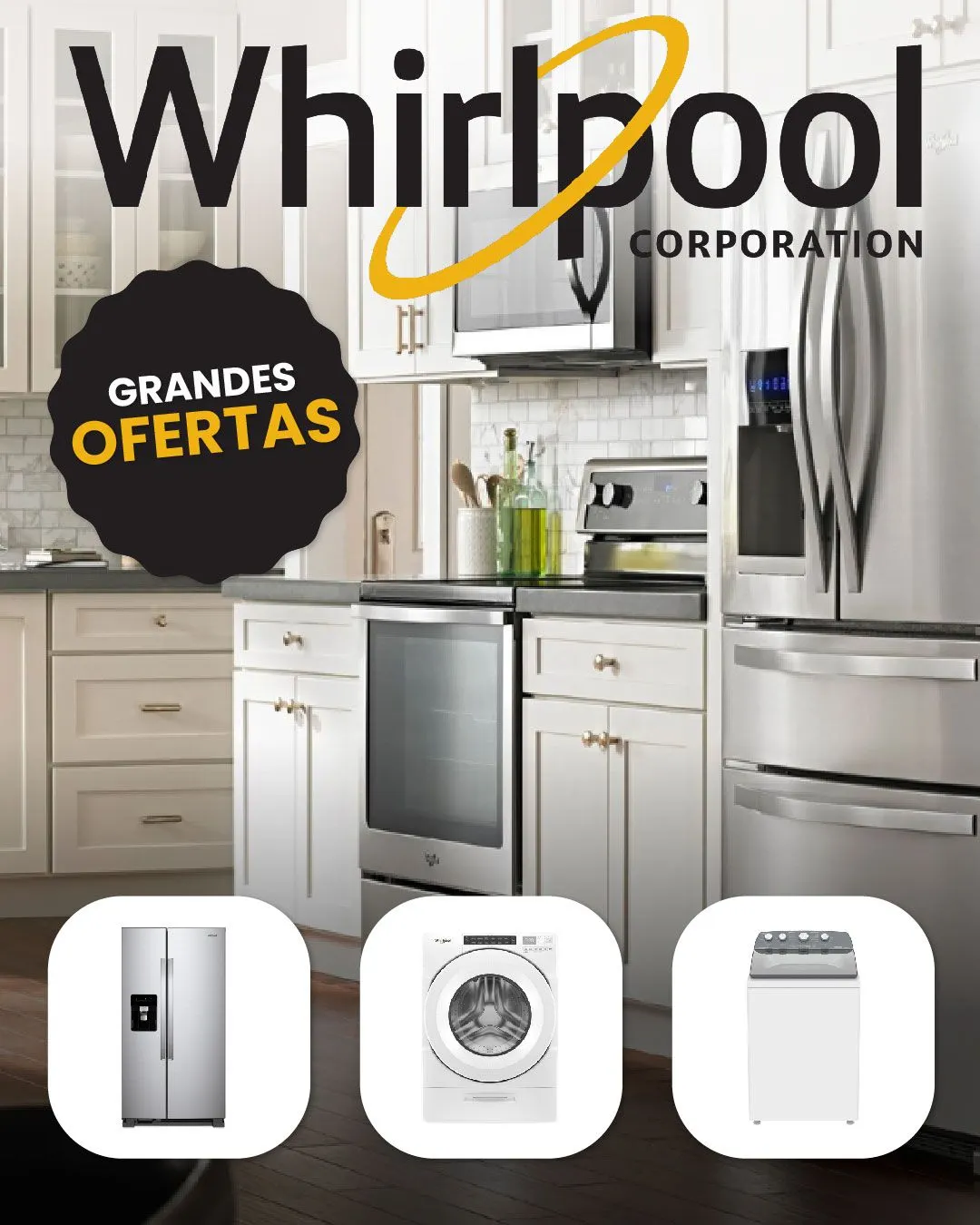 Catalogo de Whirlpool ofertas en electrodomesticos 5 de diciembre al 20 de diciembre 2025 - Pag 1