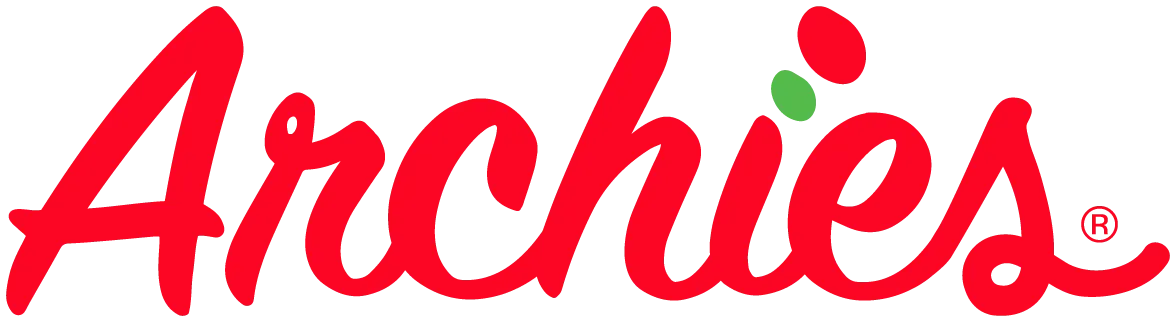 Archie's Pizza logo de catálogo