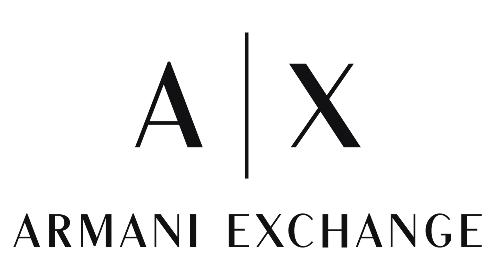 Armani Exchange logo de catálogo