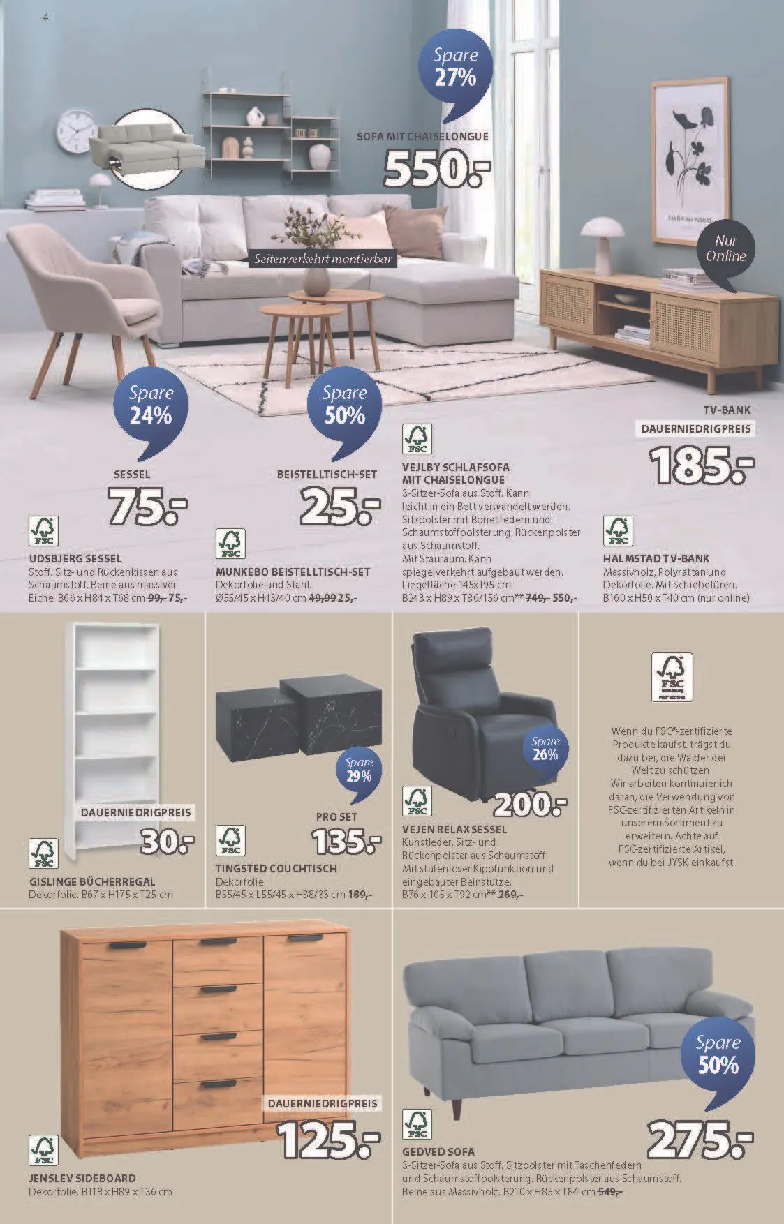 JYSK Deals & Rabatte von 7. März bis 29. März 2025 - Prospekt seite 17