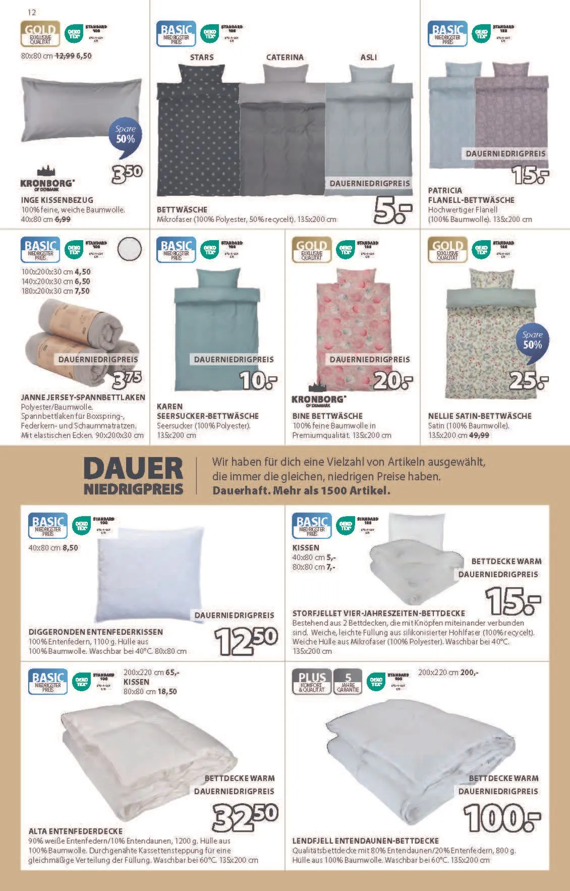 JYSK Deals & Rabatte von 7. März bis 29. März 2025 - Prospekt seite 12