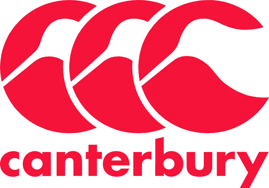 Canterbury logo. Current catalogue