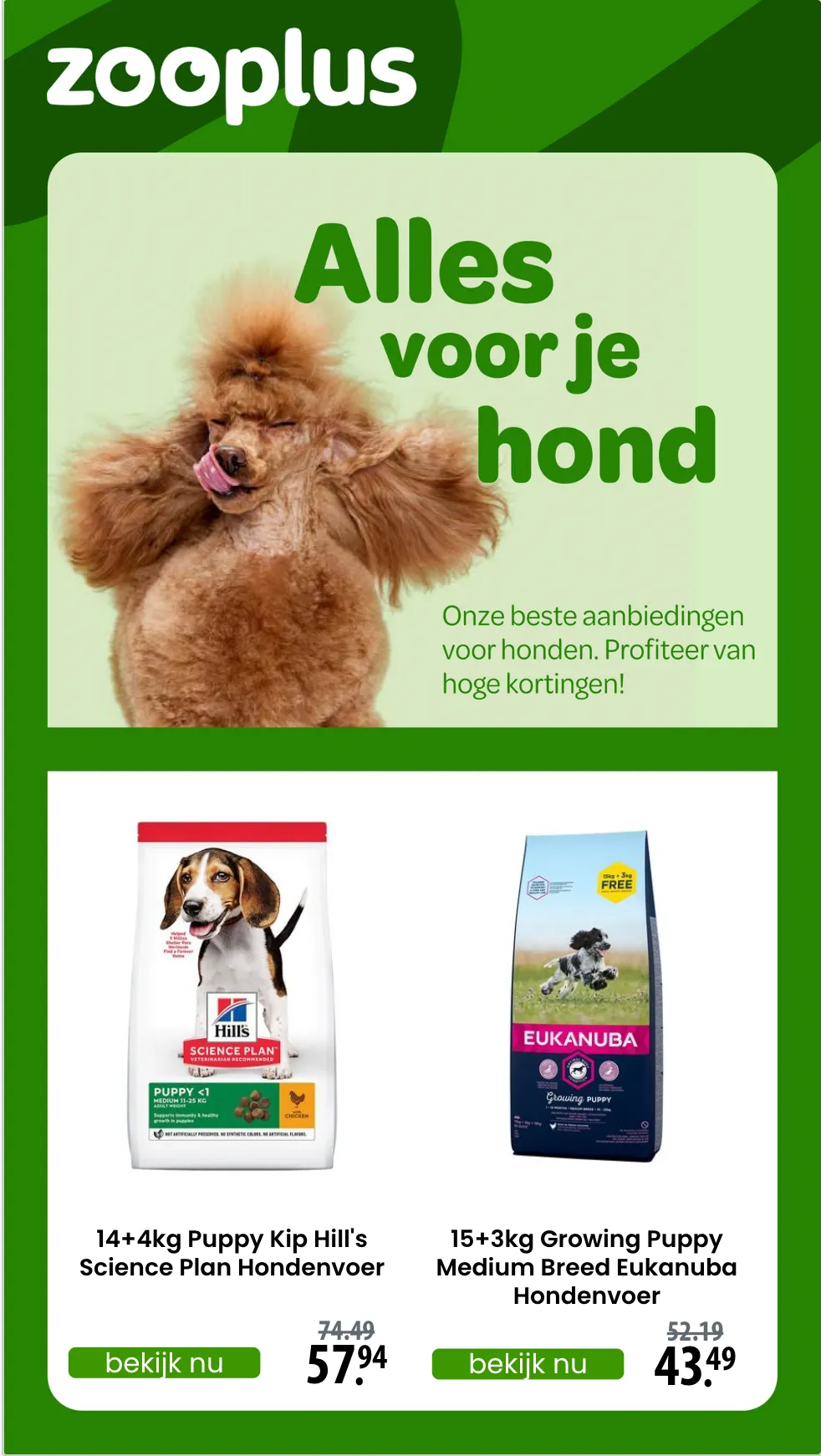 Zooplus deals bij Kerstmis van 1 december tot 31 december 2024 - Folder pagina 