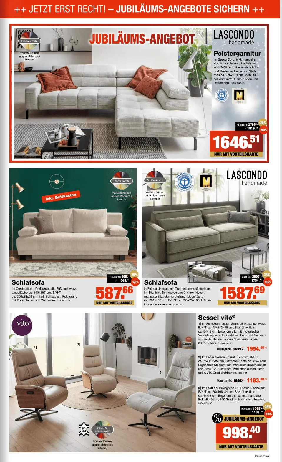 Sommerlad Prospekte - Aktuelle Angebote von 8. Februar bis 1. März 2025 - Prospekt seite 17