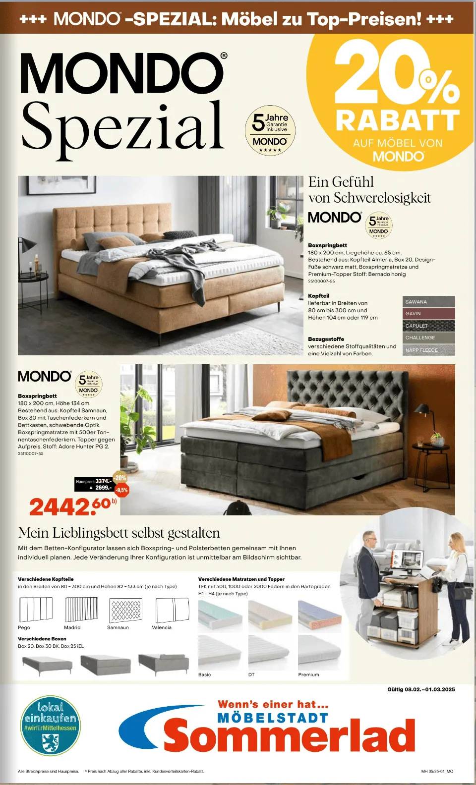 Sommerlad Prospekte - Aktuelle Angebote von 8. Februar bis 1. März 2025 - Prospekt seite 3