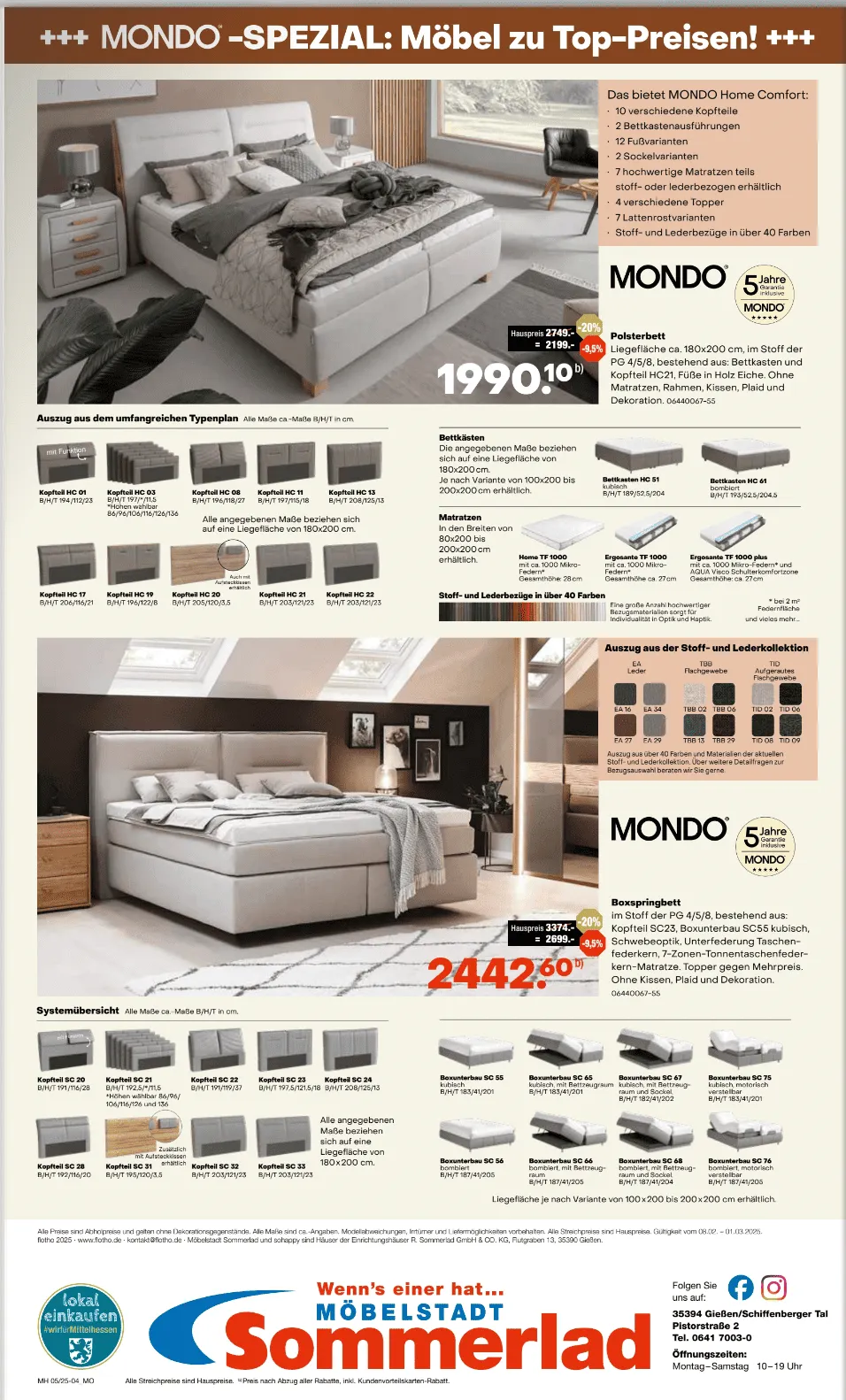 Sommerlad Prospekte - Aktuelle Angebote von 8. Februar bis 1. März 2025 - Prospekt seite 4