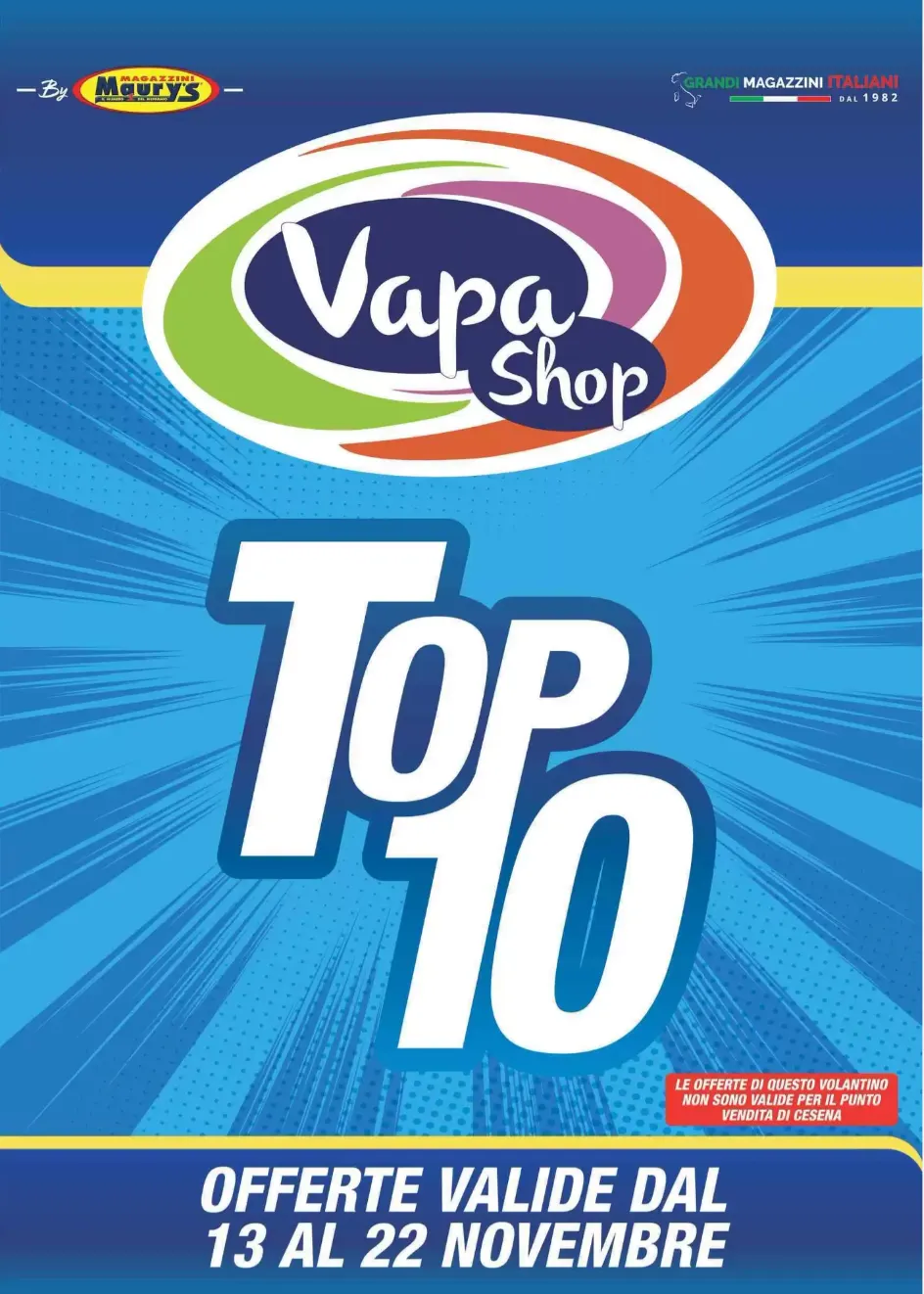 Volantino Maury’s da 13 novembre a 22 novembre di 2025 - Pagina del volantino 1