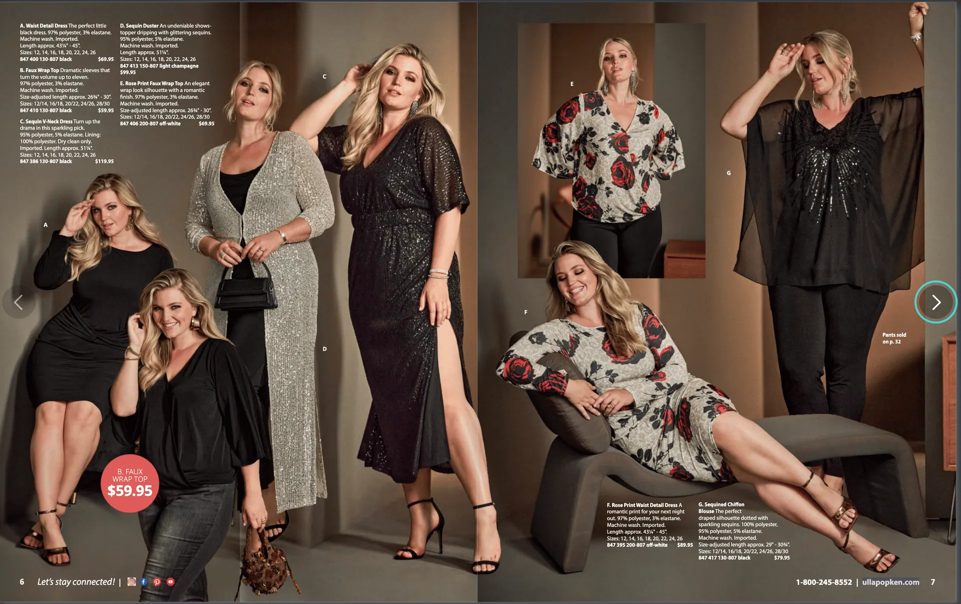 Laatste aanbiedingen in Ulla Popken folders van 9 januari tot 28 februari 2026 - Folder pagina 4