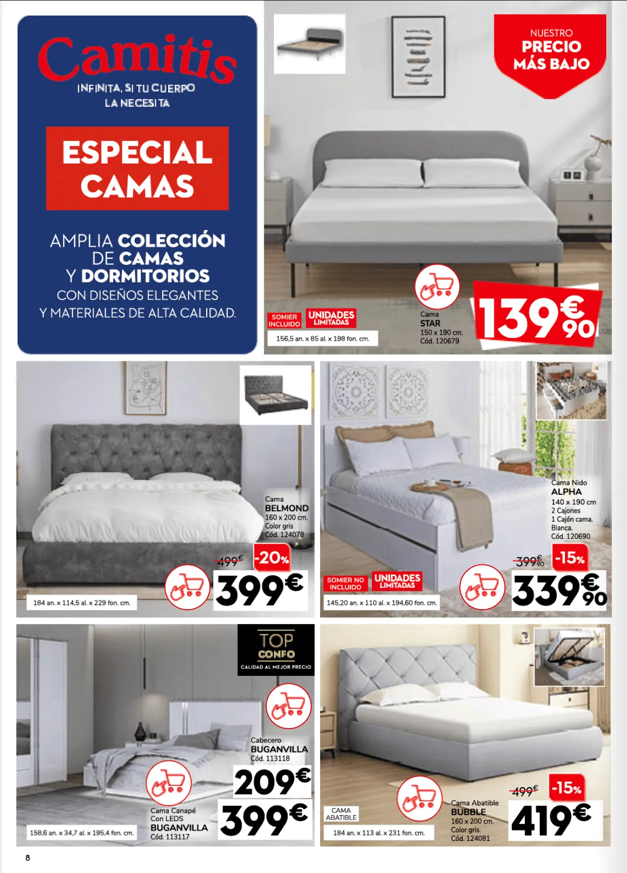 Catálogo de  Catálogos de Conforama 30 de abril al 25 de mayo 2026 - Página 8