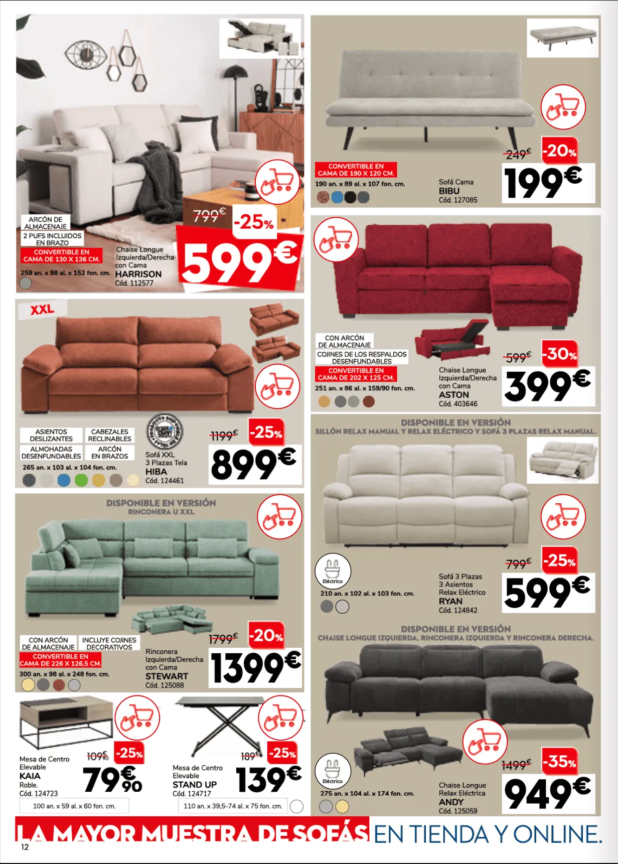 Catálogo de  Catálogos de Conforama 30 de abril al 25 de mayo 2026 - Página 12