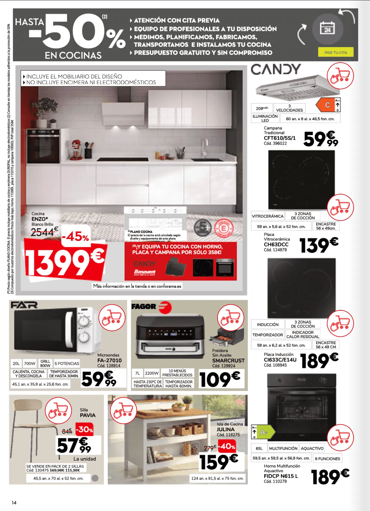 Catálogo de  Catálogos de Conforama 30 de abril al 25 de mayo 2026 - Página 14