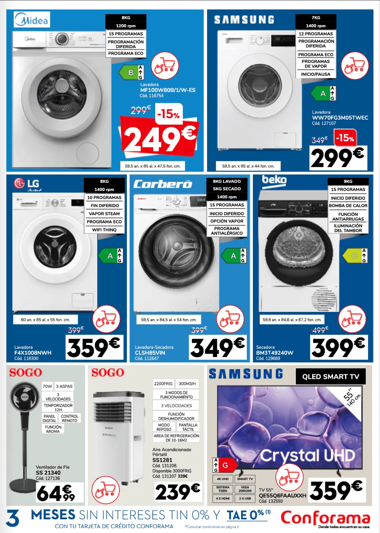 Catálogo de  Catálogos de Conforama 30 de abril al 25 de mayo 2026 - Página 15