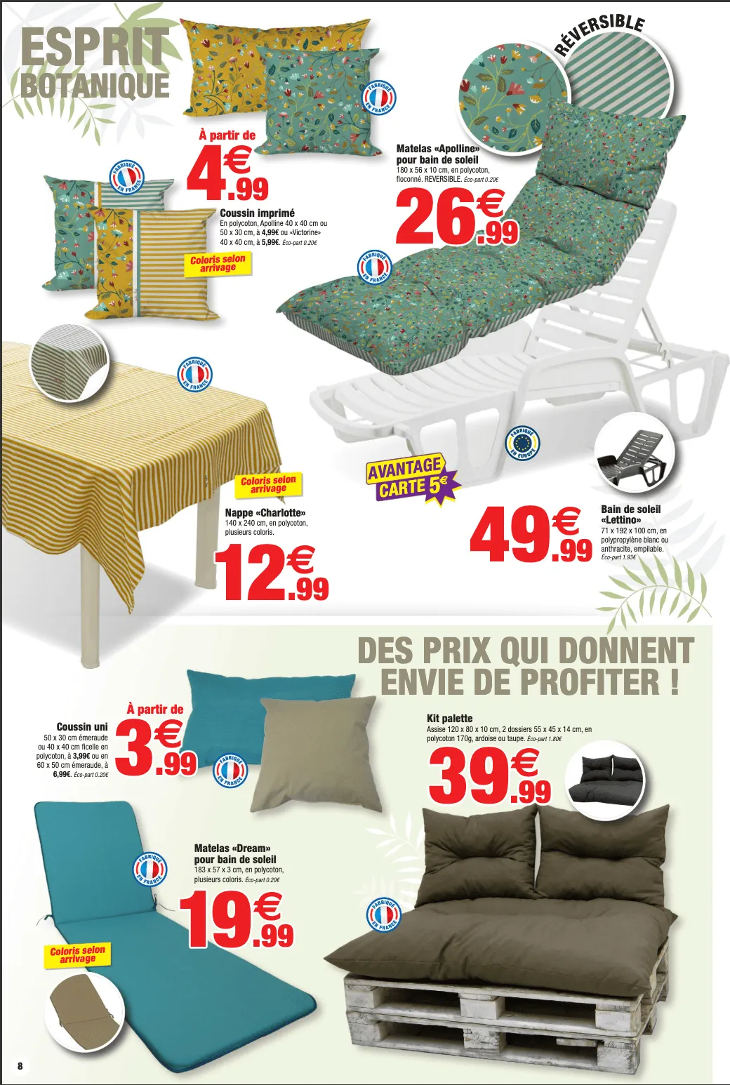  Catalogues Bazarland du 29 avril au 10 mai 2026 - Catalogue page 8