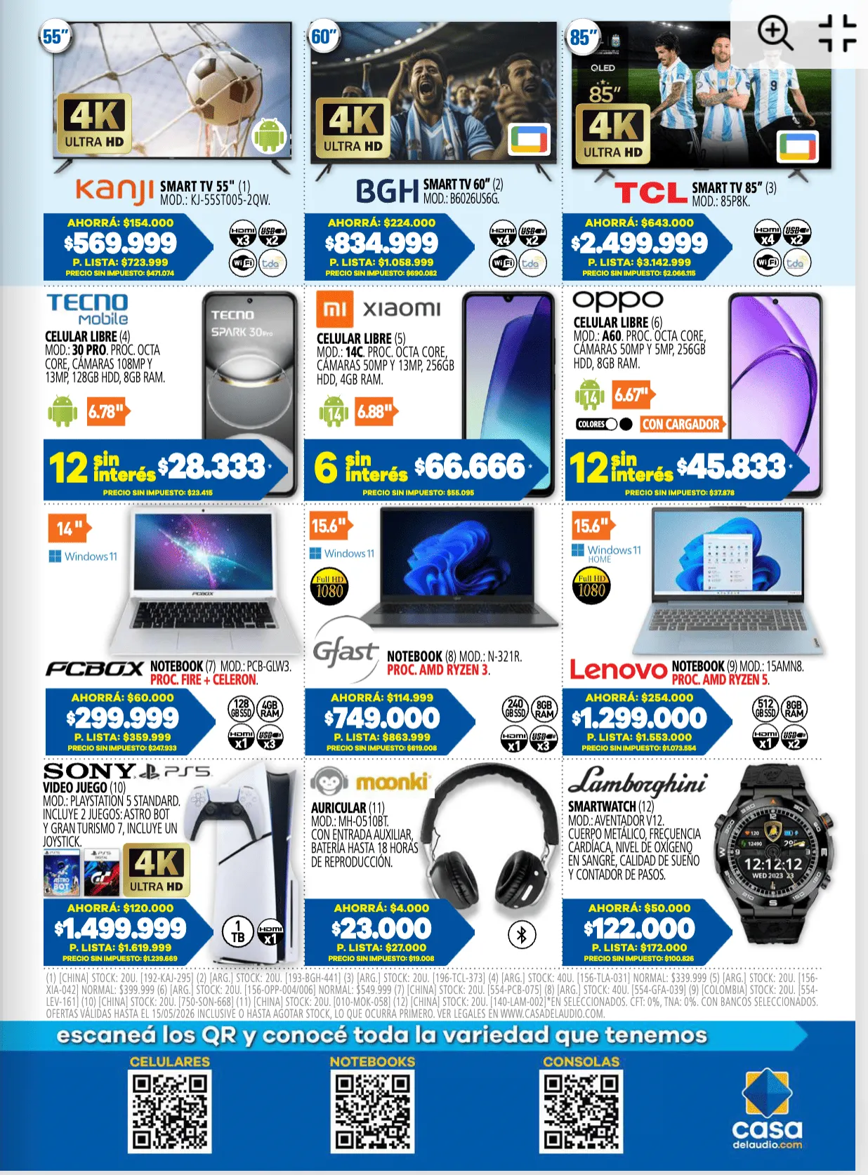 Ofertas de  Ofertas Casa del Audio 1 de mayo al 31 de mayo 2026 - Página 3 del catálogo