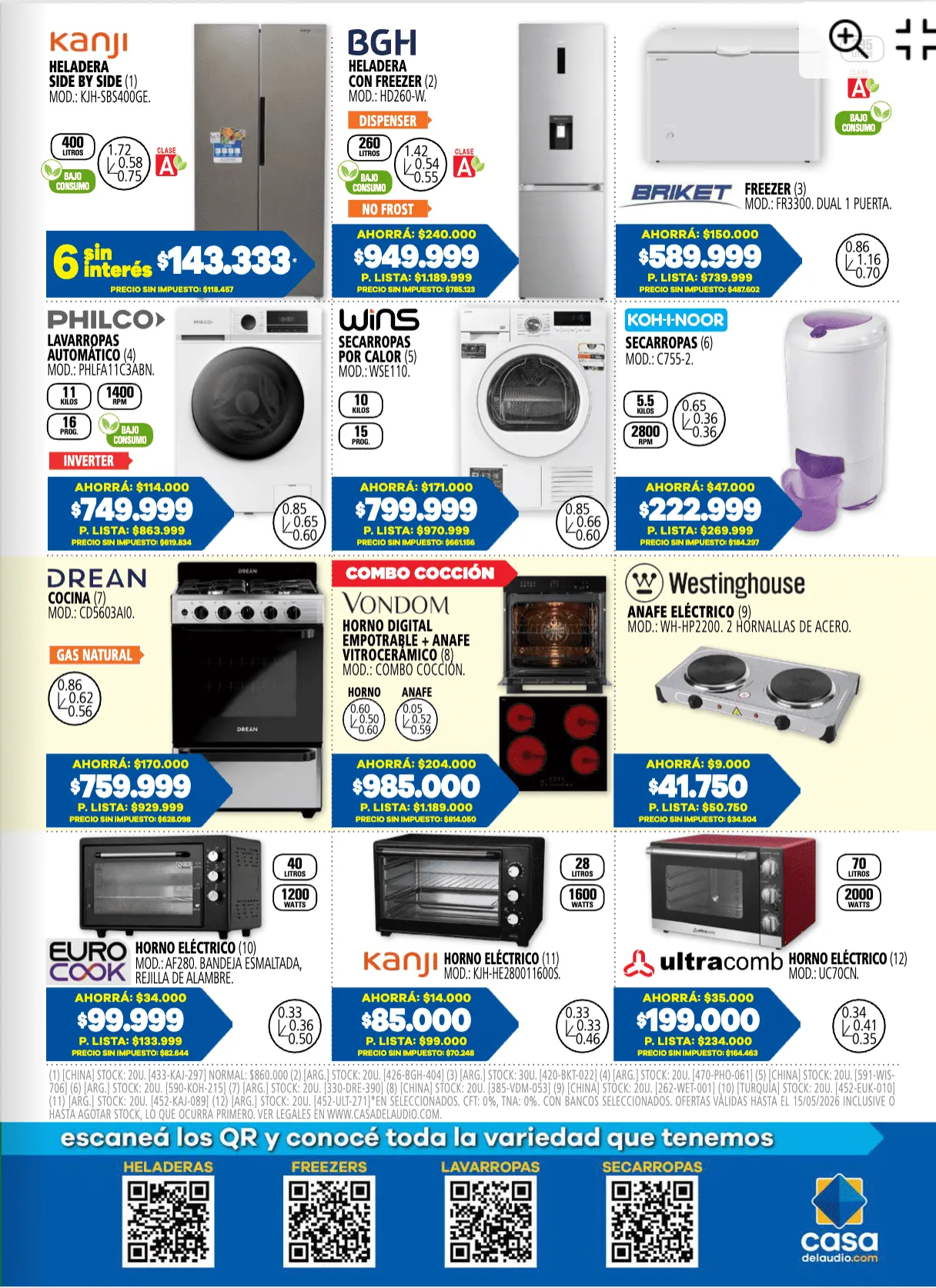 Ofertas de  Ofertas Casa del Audio 1 de mayo al 31 de mayo 2026 - Página 5 del catálogo