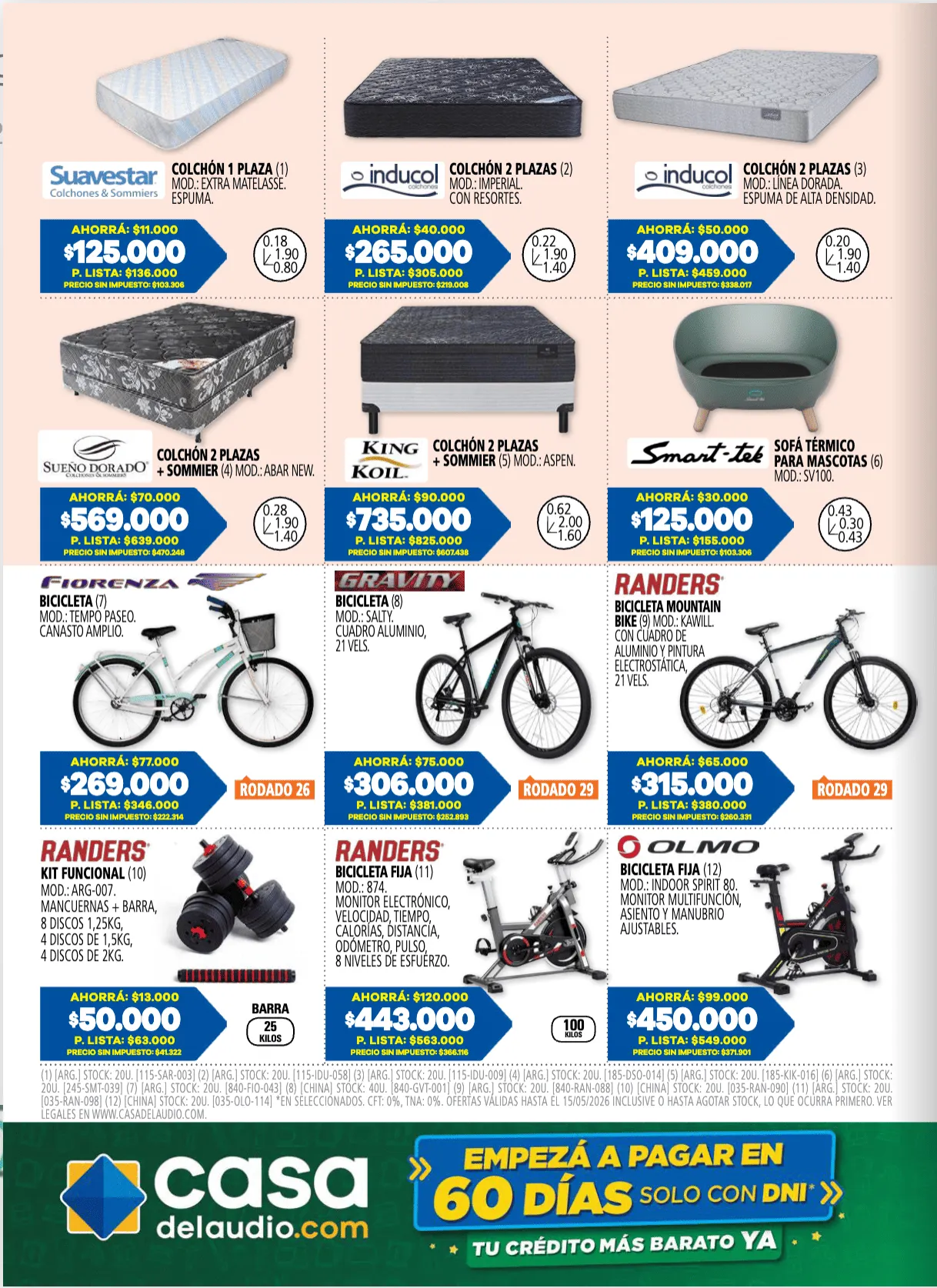 Ofertas de  Ofertas Casa del Audio 1 de mayo al 31 de mayo 2026 - Página 6 del catálogo