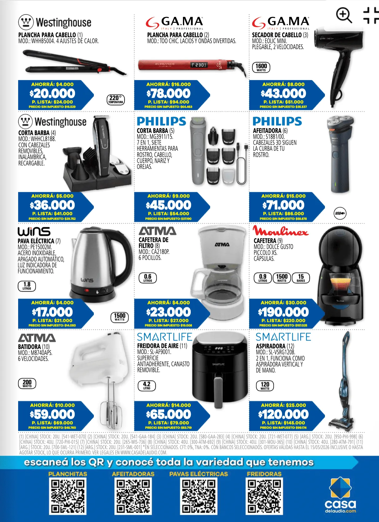 Ofertas de  Ofertas Casa del Audio 1 de mayo al 31 de mayo 2026 - Página 7 del catálogo