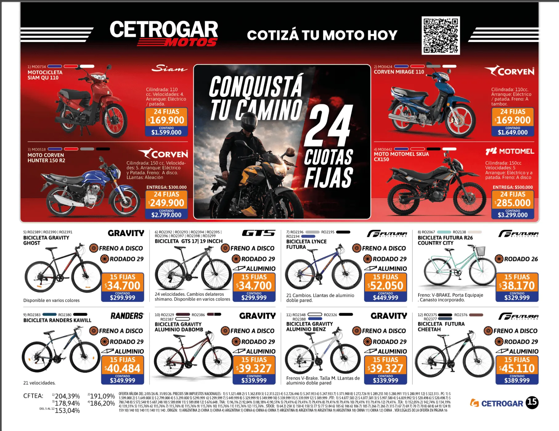 Ofertas de Catalogo Cetrogar 1 de mayo al 31 de mayo 2026 - Página 16 del catálogo